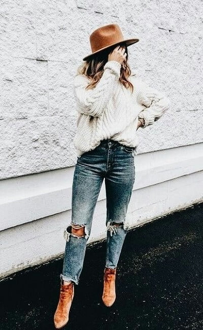 Mis tips para combinar un suéter oversize