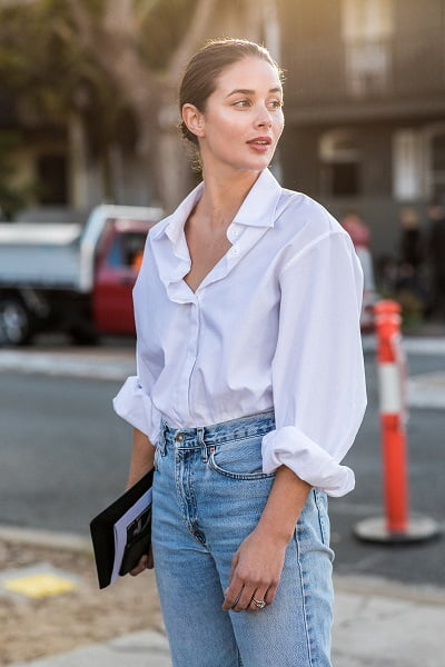 Looks para usar tu camisa blanca